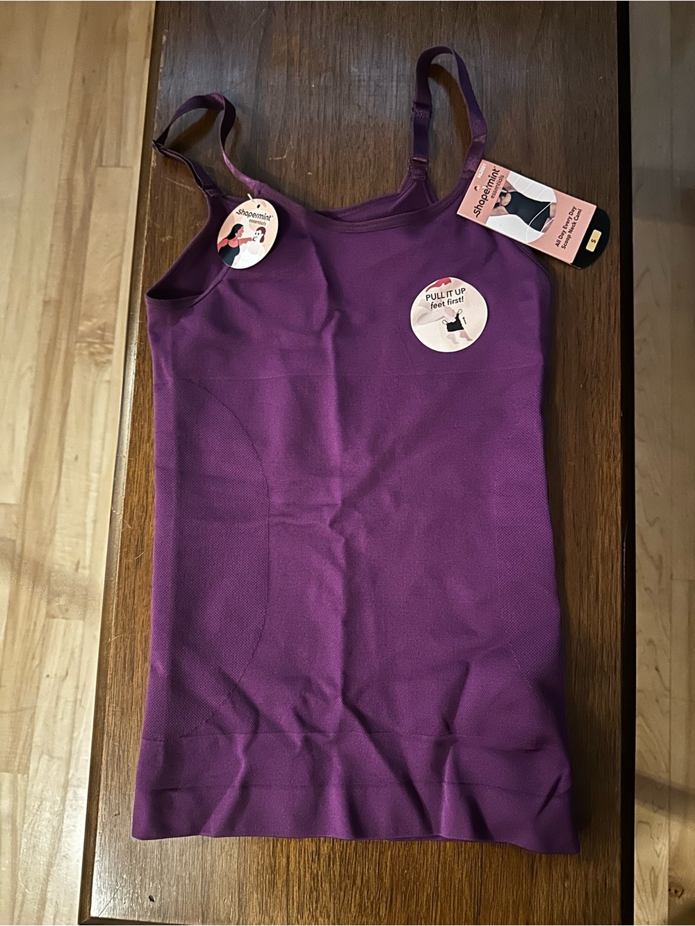 Shapermint Seamless Purple Woman’s Cami